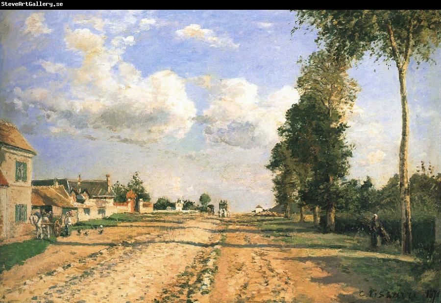 Camille Pissarro Versailles Road
